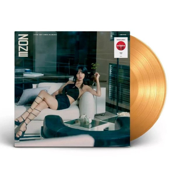 JIHYO TWICE ZONE EXCLUSIVE - MELON COLOR - VINYL LP W/ POSTER AND SLIPMAT - New - Picture 1 of 3